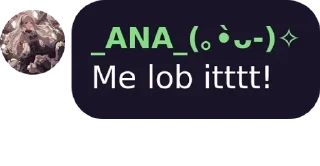 💜 emoji _ANA_(｡•̀ᴗ-)✧s kang pack Telegram sticker 10 of 97