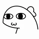 😃 emoji 小恐龙矢量版 @OverflowCat Telegram sticker 11 of 45