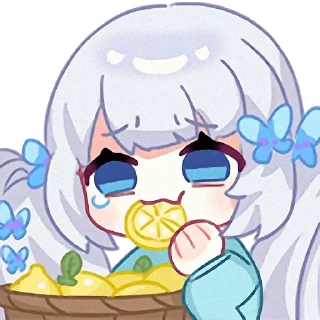 😋 emoji 雫るる Telegram sticker 17 of 20