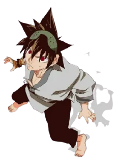 Sticker from Mori jin @animestickerchannel