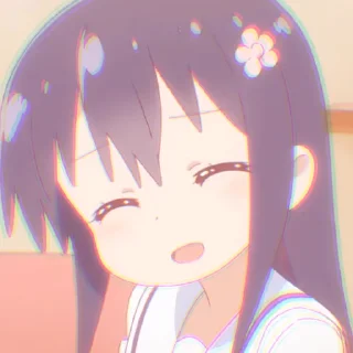 🍡 emoji 𖦹🍡৴ Shirosaki hana𓂃◗ Telegram sticker 17 of 110