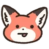 🦊 emoji ₍ Fᥣᥙffy Rᥱɗ F᧐᥊ Eⲙ᧐ji ₎ ˚₊· ♡ @mewsticks Telegram sticker 24 of 40