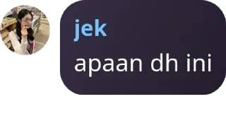 👩‍✈️ emoji 𝐈jo Lumut (ikatan jomblo lucu pack by @QuotLyBot Telegram sticker 19 of 22
