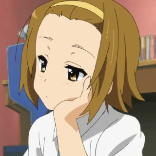 🥱 emoji K-on! pack1 (@sticker_freehk) Telegram sticker 24 of 50