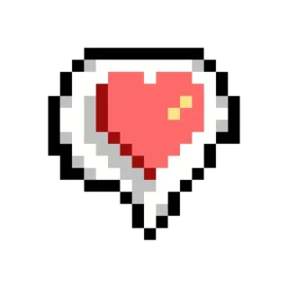 ❤️ emoji Stardew Valley Emotes Telegram sticker 7 of 9