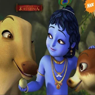 🤗 emoji Little Krishna @krko246 @krishnas1125 Telegram sticker 16 of 108