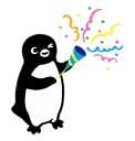🐧 emoji SUICA Telegram sticker 20 of 96