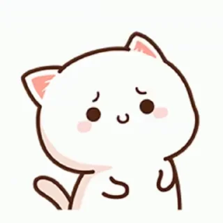 😕 emoji Peach mochi vdo @sparkling_vibes Telegram sticker 24 of 43