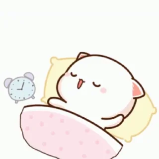 😴 emoji Peach mochi vdo @sparkling_vibes Telegram sticker 7 of 43