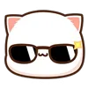 ⭐ emoji Mochi Mochi Peach Cat Emoji @dazvzle Telegram sticker 12 of 40
