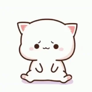 🥱 emoji Peach mochi vdo @sparkling_vibes Telegram sticker 21 of 43