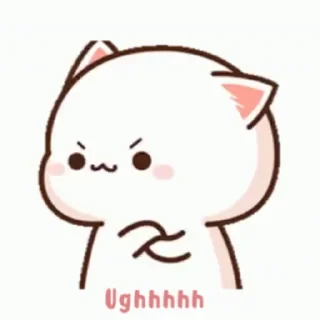 😒 emoji Peach mochi vdo @sparkling_vibes Telegram sticker 6 of 43