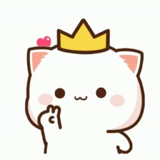 👑 emoji Peach mochi vdo @sparkling_vibes Telegram sticker 8 of 43