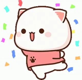 🎆 emoji Peach mochi vdo @sparkling_vibes Telegram sticker 5 of 43