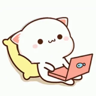 💻 emoji Peach mochi vdo @sparkling_vibes Telegram sticker 10 of 43