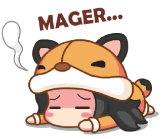 😓 emoji Misa Misa Paradise @waesticker Telegram sticker 13 of 41