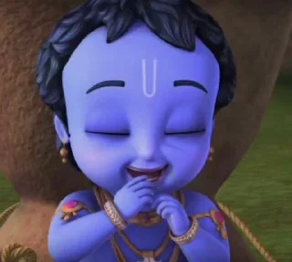 Sticker from Krishna little