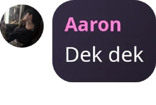 💣 emoji Khusus Aaron Telegram sticker 5 of 28