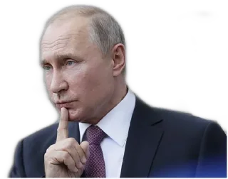 🤫 emoji Putin | @tarahume | @StickerXtara Telegram sticker 18 of 20