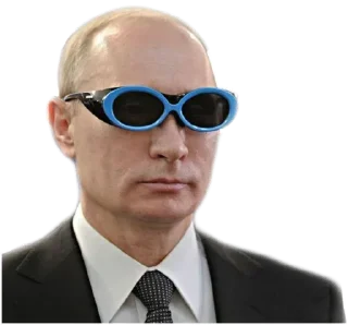 😎 emoji Putin | @tarahume | @StickerXtara Telegram sticker 3 of 20