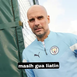 👀 emoji Yan • Man City Telegram sticker 11 of 14