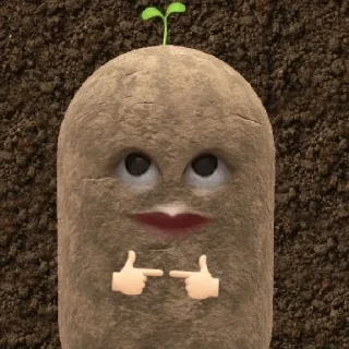 😀 emoji potatoo kentang Telegram sticker 5 of 21