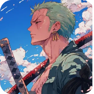 🖼 emoji Zoro @Zoroundiety Telegram sticker 5 of 120