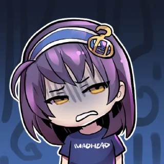 🤢 emoji 小妹小弟貼圖第一彈 Telegram sticker 24 of 42