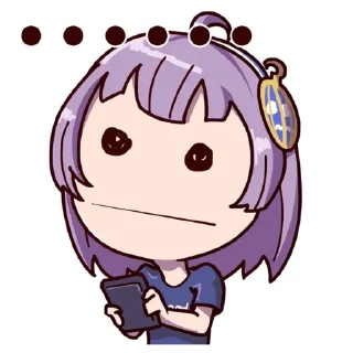 😐 emoji 小妹小弟貼圖第一彈 Telegram sticker 6 of 42