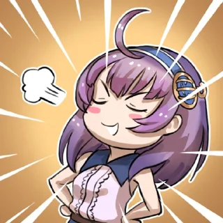 😎 emoji 小妹小弟貼圖第一彈 Telegram sticker 16 of 42