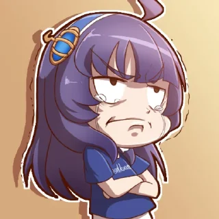 🙄 emoji 小妹小弟貼圖第一彈 Telegram sticker 8 of 42