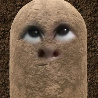🥔 emoji kentang is potato Telegram sticker 18 of 39