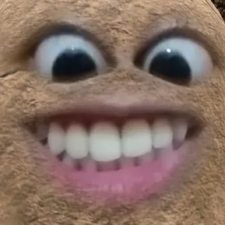 🥔 emoji kentang is potato Telegram sticker 12 of 39