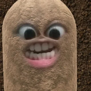 🥔 emoji kentang is potato Telegram sticker 20 of 39