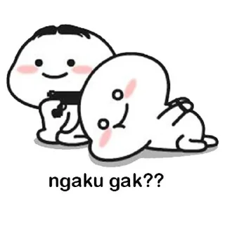 Sticker from Tuyul gemoi @tikelacha