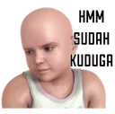 😟 emoji tuyul punya ali Telegram sticker 16 of 24