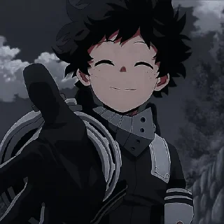 🌿 emoji Midoriya Izuku @nexunussq @rintanghye Telegram sticker 3 of 57