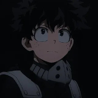 🌿 emoji Midoriya Izuku @nexunussq @rintanghye Telegram sticker 18 of 57