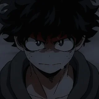 🌿 emoji Midoriya Izuku @nexunussq @rintanghye Telegram sticker 22 of 57