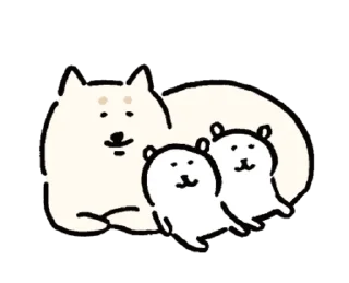 🐕 emoji 對自己吐槽的白熊(動態2) Telegram sticker 9 of 24