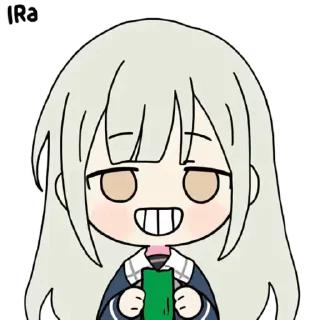 🥒 emoji 🥒 睦头人 (bilibili: 哈皮酱P) Telegram sticker 6 of 18
