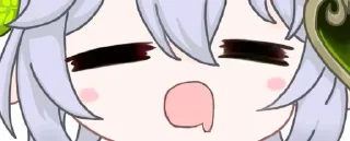 🥲 emoji 纳西妲 Telegram sticker 8 of 20