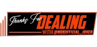 Sticker from THANKS FOR DEALING WITH @NOXOFFICIAL_JOKER