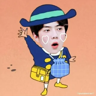 Sticker from Sehun cute · @liachy