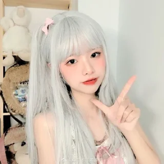 Sticker from Na yushi ulzzang weibo