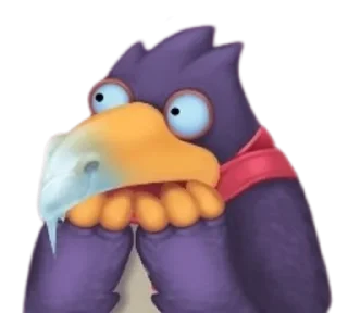 😨 emoji My Singing Monster Telegram sticker 13 of 30