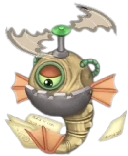 🥱 emoji My Singing Monster Telegram sticker 16 of 30