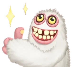 👍 emoji My Singing Monster Telegram sticker 7 of 30