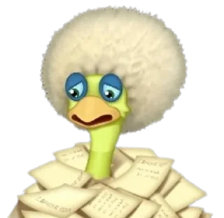 😣 emoji My Singing Monster Telegram sticker 12 of 30