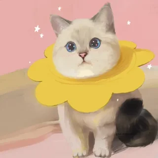 🌟 emoji @FLYNN_LOYAL Cat Emotion🐈 Telegram sticker 17 of 55